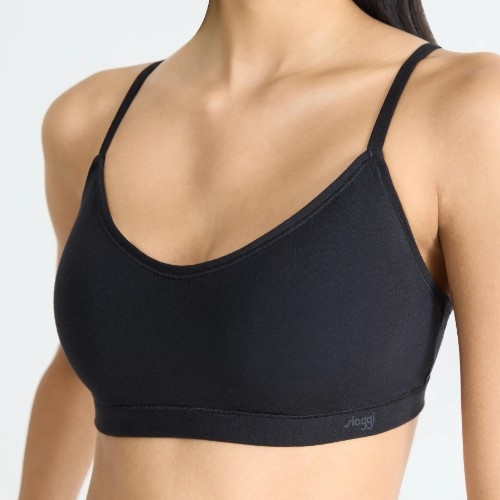 Sloggi Free Evolve schwarz gemoldefer bikini bh