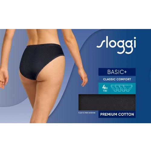 Sloggi Basic+ schwarz slip
