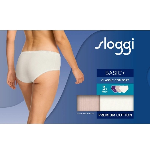 Sloggi Basic+ mehrfarbig slip