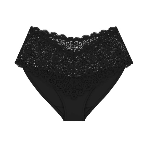 Triumph Amourette schwarz slip