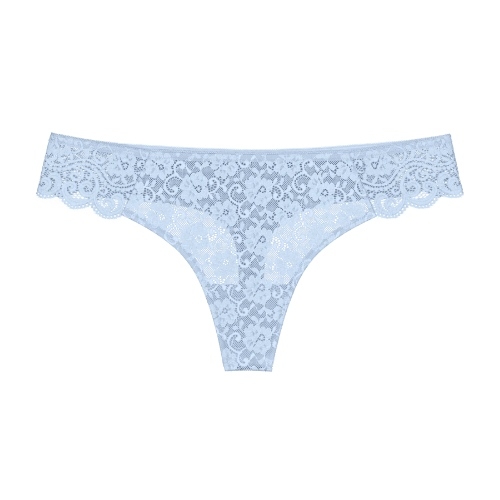Triumph Amourette Spotlight eis blau string