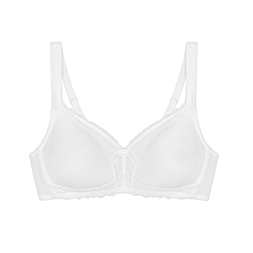 Triumph Modern Lace+Cotton weiß vorgeformter bh