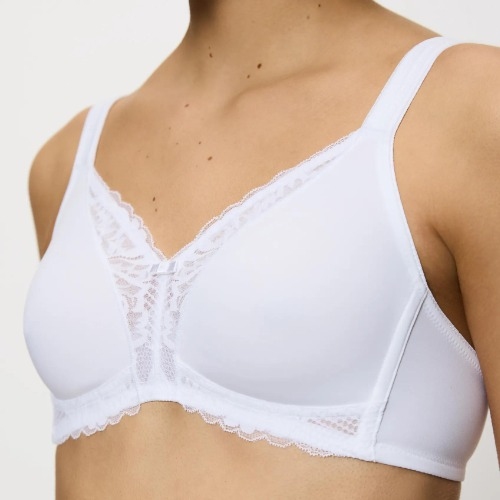 Triumph Modern Lace+Cotton weiß vorgeformter bh