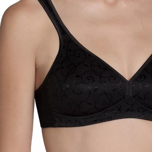 Triumph Elegant Cotton schwarz ohne bügel bh