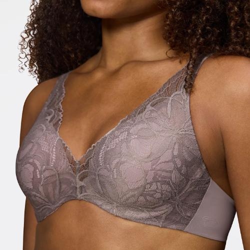 Triumph Body Make-Up Illusion Lace grau vorgeformter bh