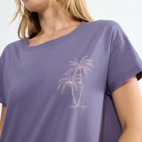 Triumph Nightdresses lila nachtkleid