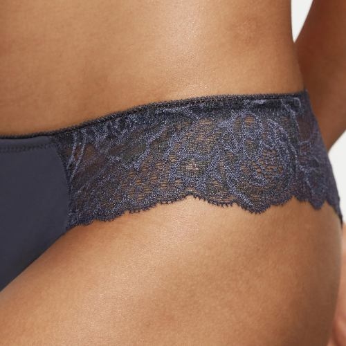 Triumph Wild Peony Florale grau brasilianischer slip
