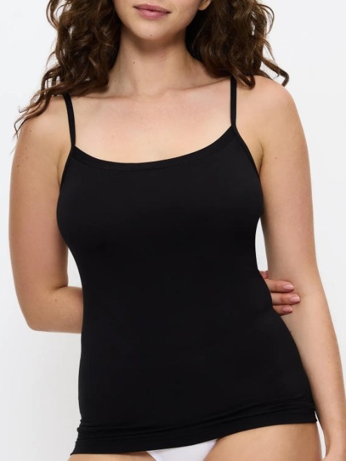 Triumph Sense of Modal schwarz spaghetti top