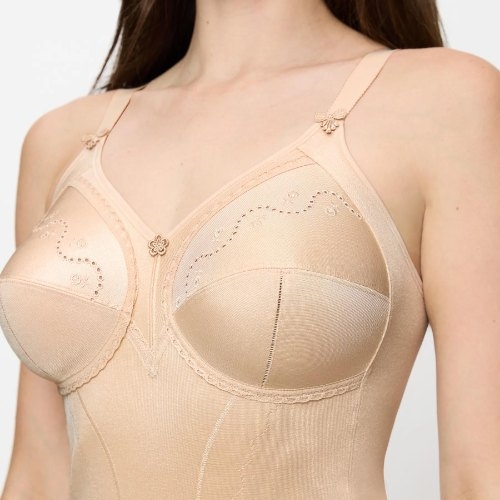 Triumph Doreen + Cotton 01 pulver korselett