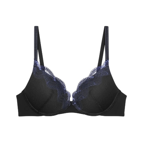 Triumph Comfort Glam schwarz push up bh