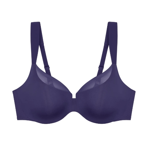 Triumph BMU Illusion Curve navy-blau vorgeformter bh
