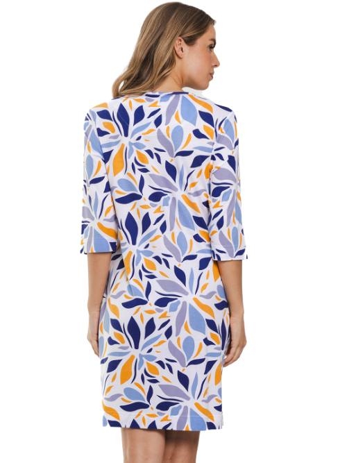 Pastunette Damen blau nachtkleid