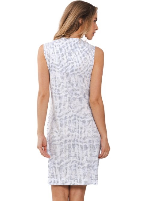 Pastunette Damen blau nachtkleid