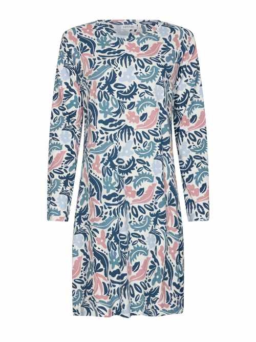 Pastunette Damen blau nachtkleid