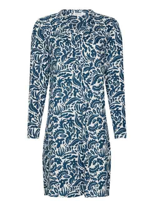 Pastunette Damen blau nachtkleid