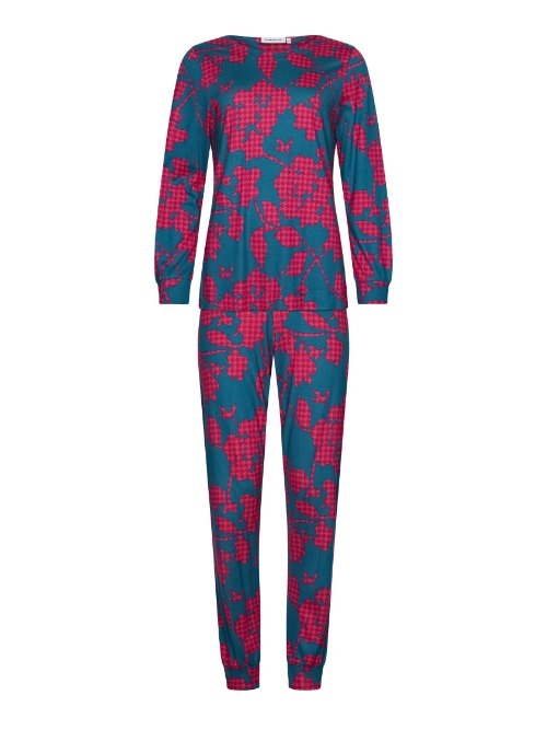 Pastunette Damen grün pyjama