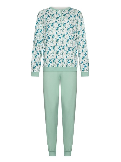 Pastunette Damen grün pyjama