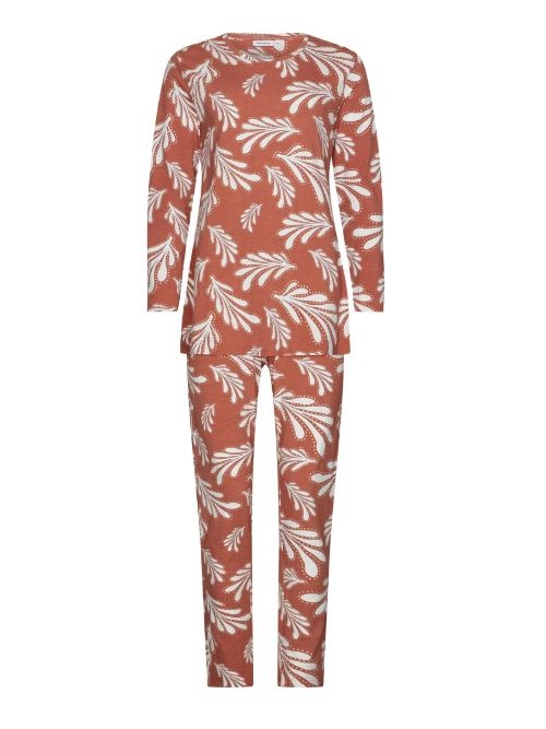 Pastunette Damen braun pyjama