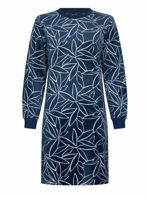 Pastunette Damen navy-blau nachtkleid