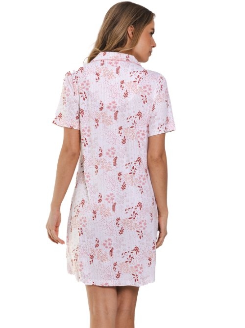 Pastunette Damen pink nachtkleid