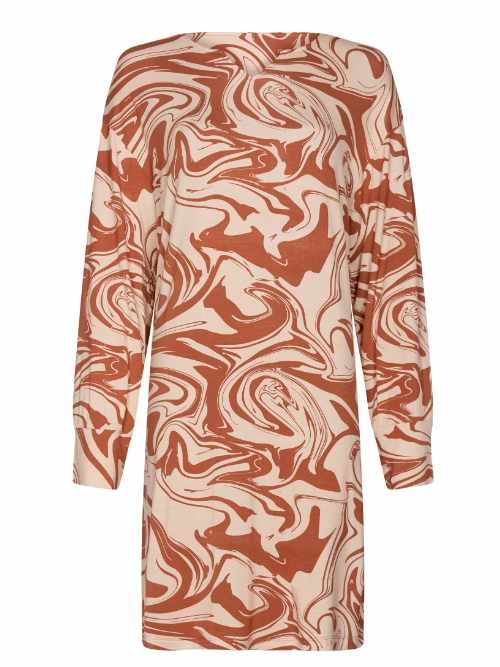 Pastunette Damen braun nachtkleid