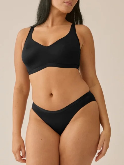 Naturana Minimizer schwarz ohne bügel bh