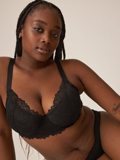 Naturana Everyday schwarz vorgeformter bh