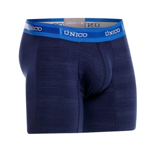 Mundo Unico Lazurita navy-blau baumwoll-boxershort