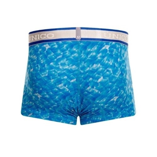 Mundo Unico Palíndromo blau sport trunk