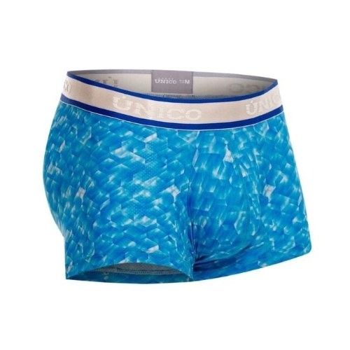 Mundo Unico Palíndromo blau sport trunk