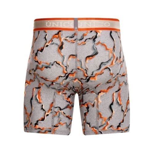 Mundo Unico Trascender grau/print sport boxershort