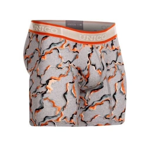 Mundo Unico Trascender grau/print sport boxershort