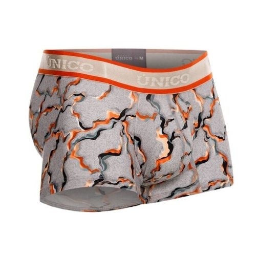 Mundo Unico Trascender grau/print sport trunk