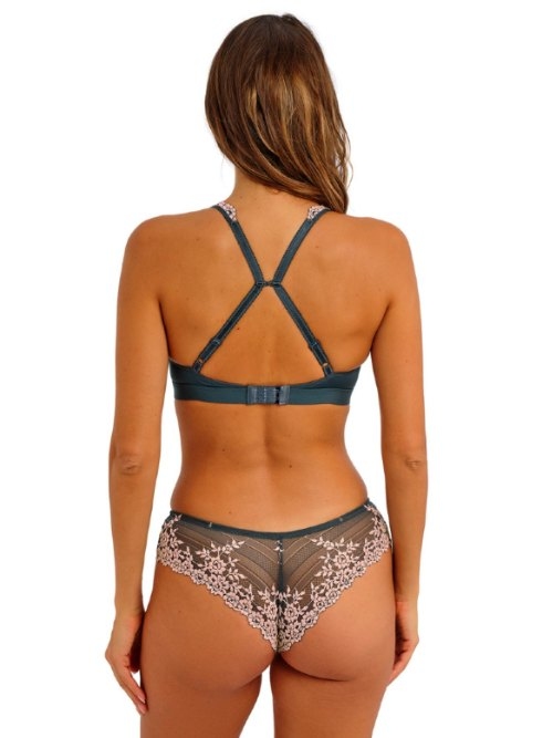 Wacoal Dessous Embrace Lace grau/pink ohne bügel bh