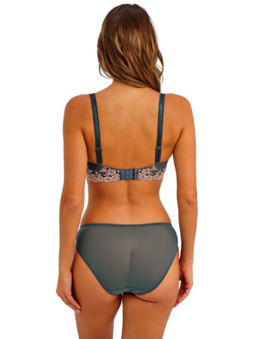Wacoal Dessous Embrace Lace grau/pink vorgeformter bh