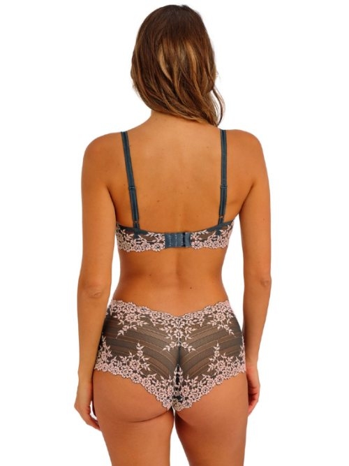 Wacoal Dessous Embrace Lace grau/pink hipster