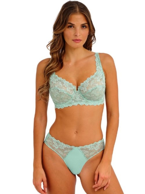 Wacoal Dessous Eglantine blau vorgeformter bh