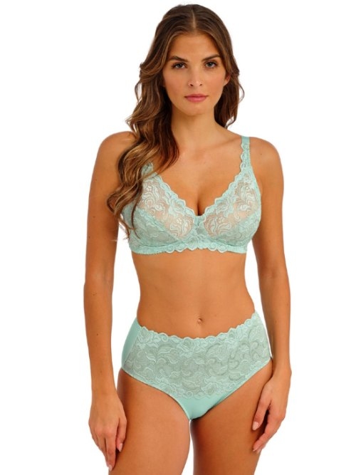 Wacoal Dessous Eglantine blau hoher slip