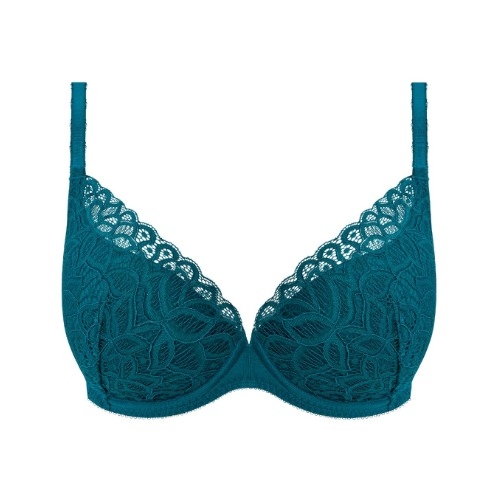 Wacoal Dessous Raffine blau push up bh