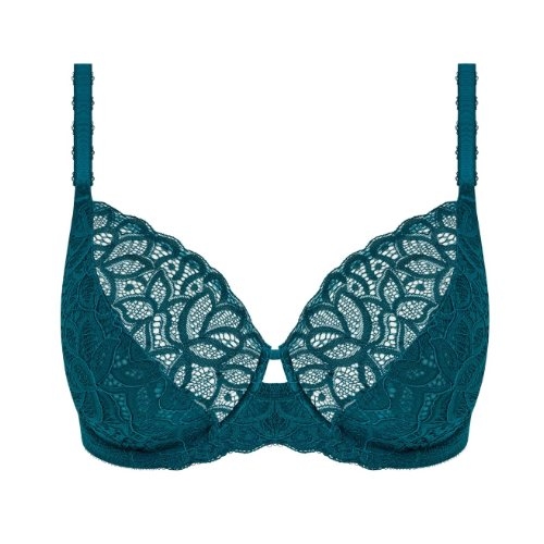 Wacoal Dessous Raffine blau vorgeformter bh