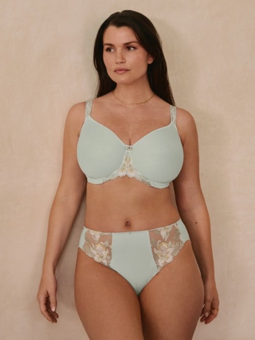 Fantasie-Dessous Magdalena grün vorgeformter bh