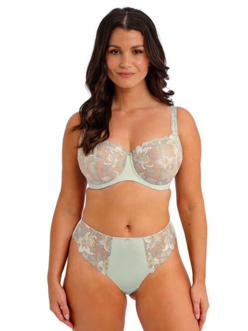 Fantasie-Dessous Magdalena grün string