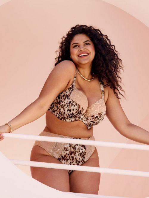 Elomi Lucie animal print nicht geformter bh