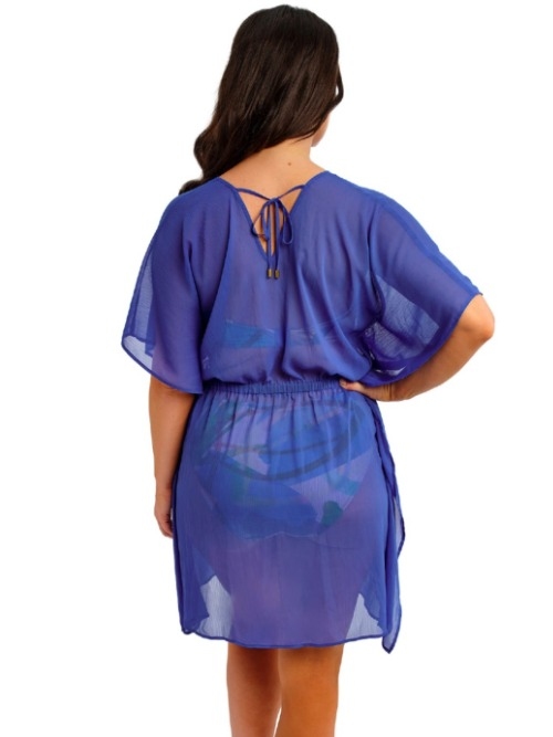 Fantasie schwimmen Nauru blau kaftan