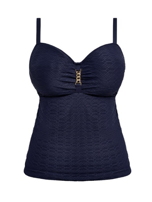Fantasie schwimmen Azores midnight tankini top