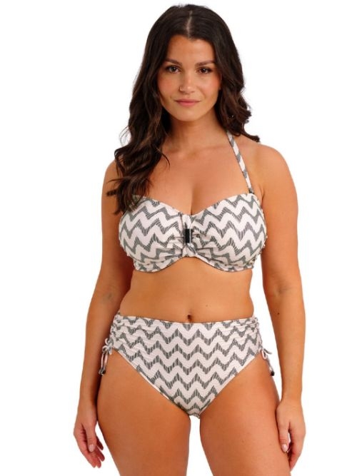Fantasie schwimmen Vanuata weiß/schwarz gemoldefer bikini bh