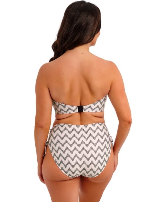 Fantasie schwimmen Vanuata weiß/schwarz gemoldefer bikini bh