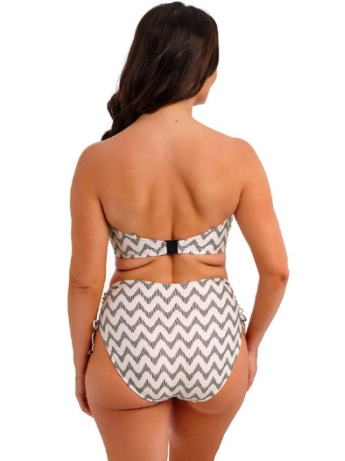 Fantasie schwimmen Vanuata weiß/schwarz bikini slip