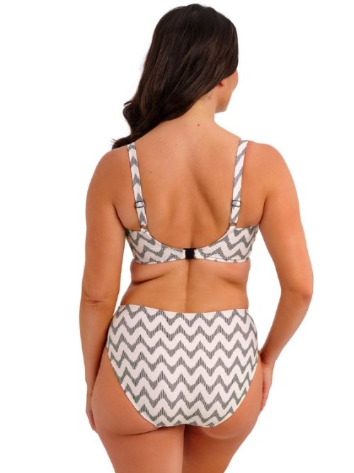 Fantasie schwimmen Vanuata weiß/schwarz bikini slip