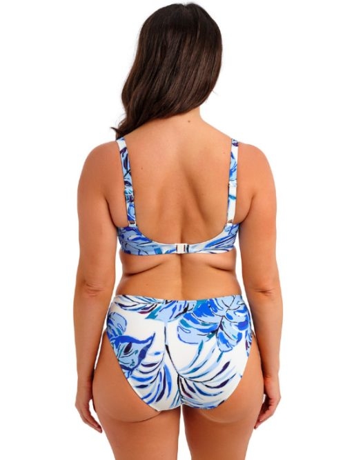 Fantasie schwimmen Kefalonia weiß/blau gemoldefer bikini bh